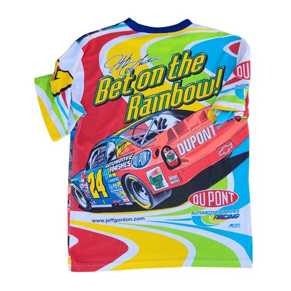 RARE Grail Jeff Gordon NASCAR Racing T-Shirt, All-Over Print, Size XL - Picture 2 of 15
